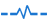 Ligne décorative bleue