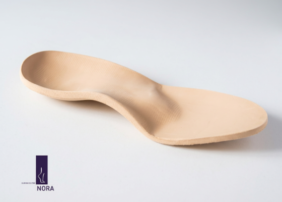 Orthèses plantaires sur mesure — NORA Clinique du Pied